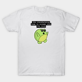 Overwhelmed Frog T-Shirt